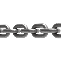 RC-0024 RIGGING CHAIN, 24", G100, 3X SHACKLES